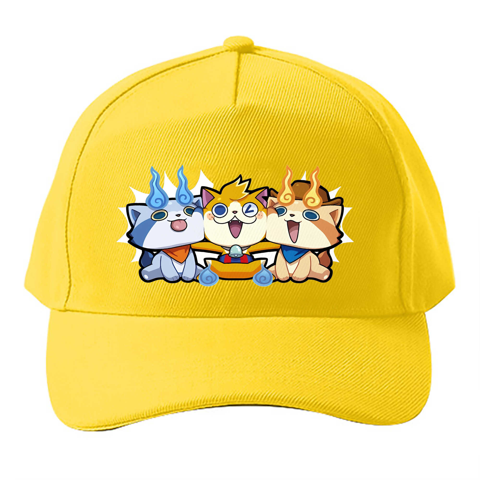 （画像用） 妖怪ウォッチ Yo-kai Watch ベースボールキャップ 綿100％ 男女兼用 帽子 スポーツ